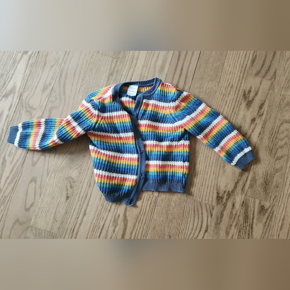 Hanna Andersson Striped Cardigan